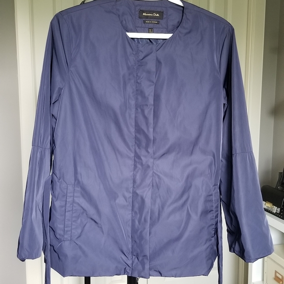 Massimo Dutti Navy blue casual jacket/blazer - Picture 5 of 11